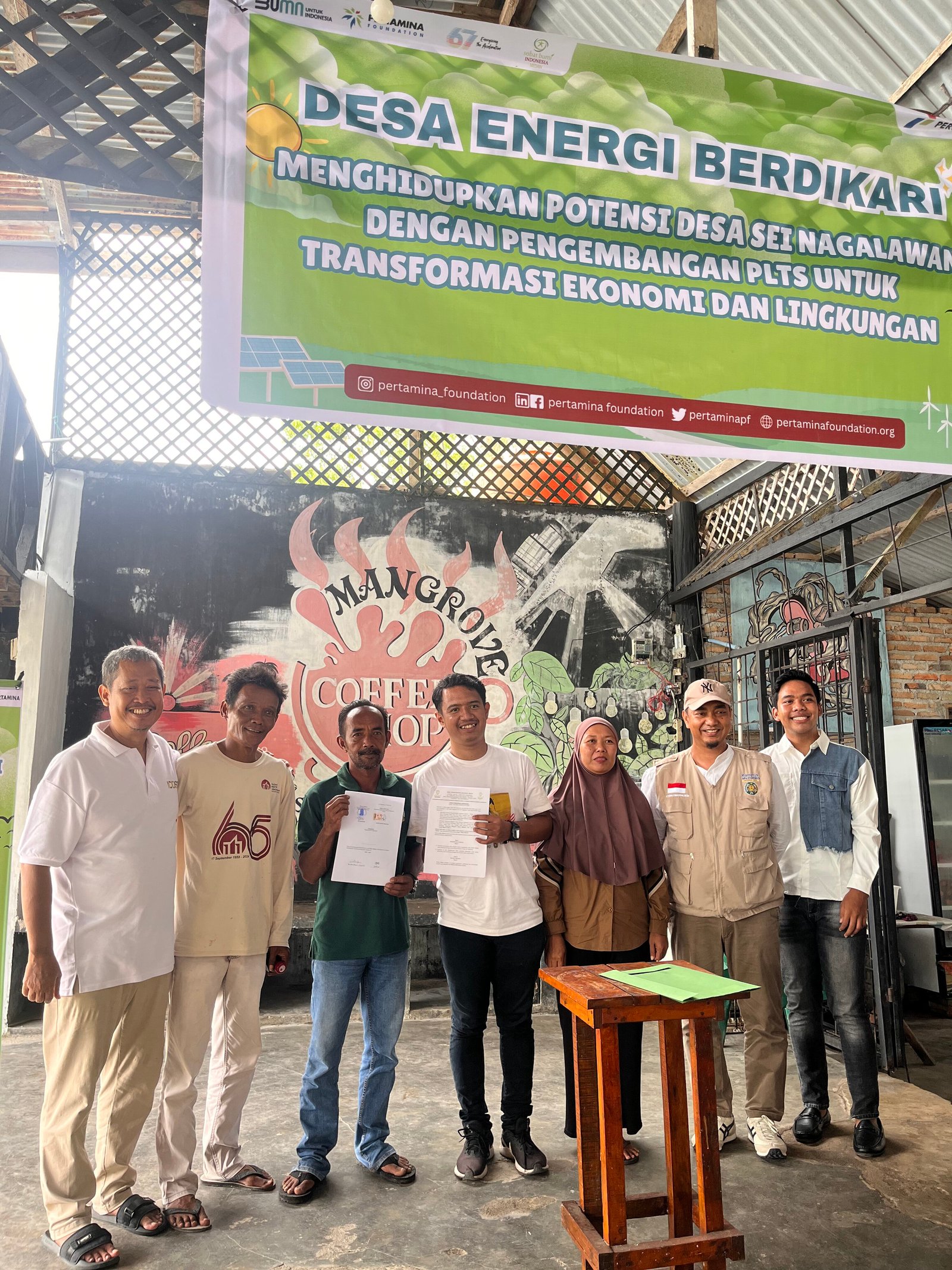 Desa Energi Berdikari, Desa Energi Berdikari USU, Desa Energi Berdikari Pertamina, Sobat Bumi USU